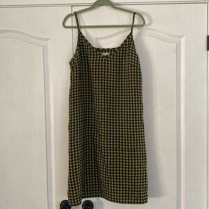 not perfect linen Langley slip dress